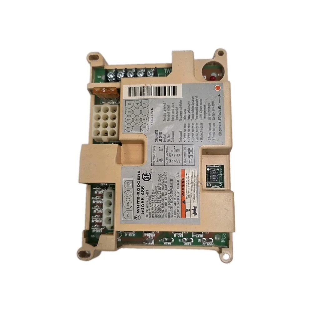 White-Rodgers 50A55-486 Furnace Control Board 156-7457A